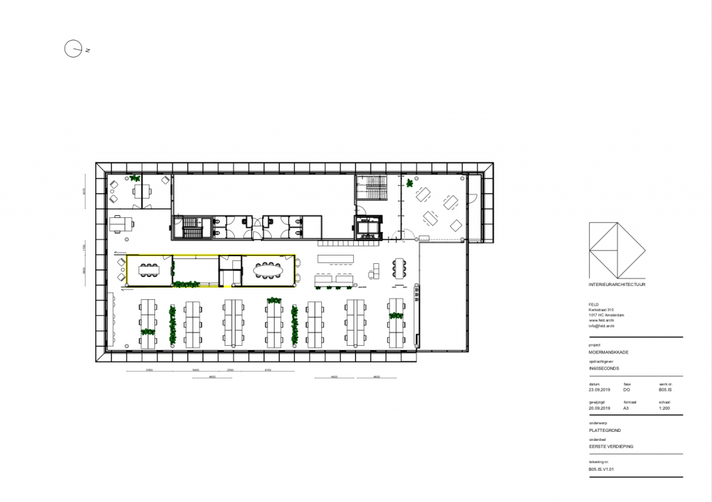 plattegrond ontwerp FELD